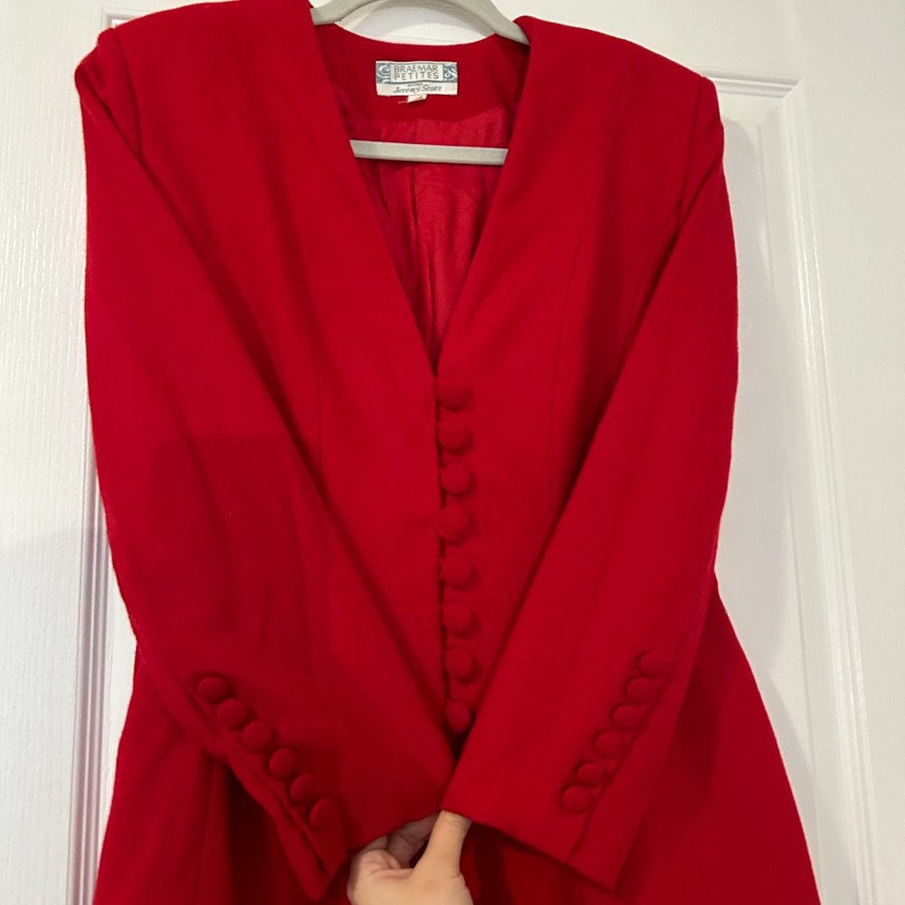 Vintage Red Jeremy Scott Blazer